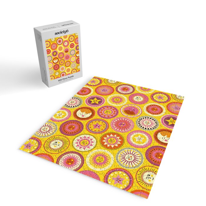 Many faces of Sun, Moon and Stars Jigsaw Puzzle Gallery Image 2