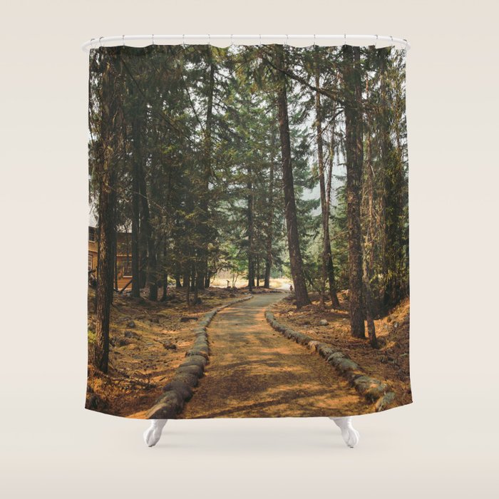 Over Here Shower Curtain Gallery Image 1