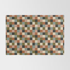 Bold Colorful Checks Pattern - Small II Rug Gallery Image 2