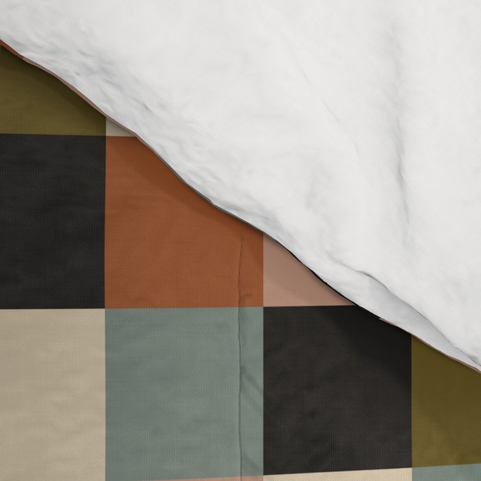 Bold Colorful Checks Pattern - Small II Comforter Gallery Image 4