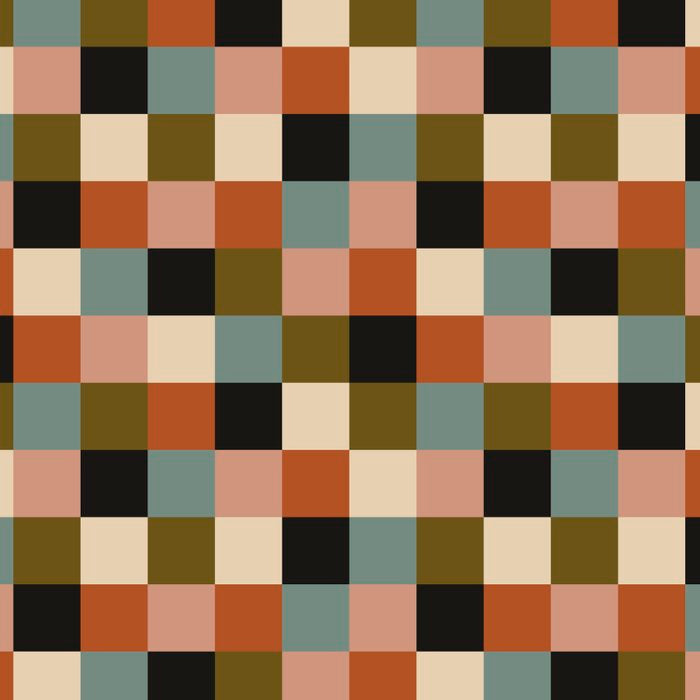 Bold Colorful Checks Pattern - Small II Coffee Mug Gallery Image 2