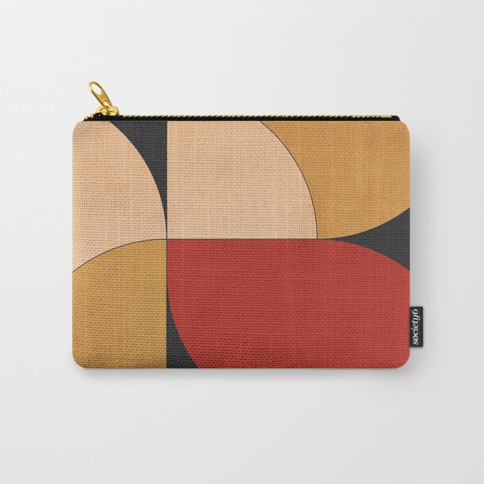 Geometric Shapes 246 Carry All Pouch Gallery Image 1