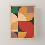 Geometric Shapes 246 Mini Art Print Gallery Image 1