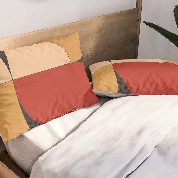 Geometric Shapes 246 Pillow Sham Gallery Image 2