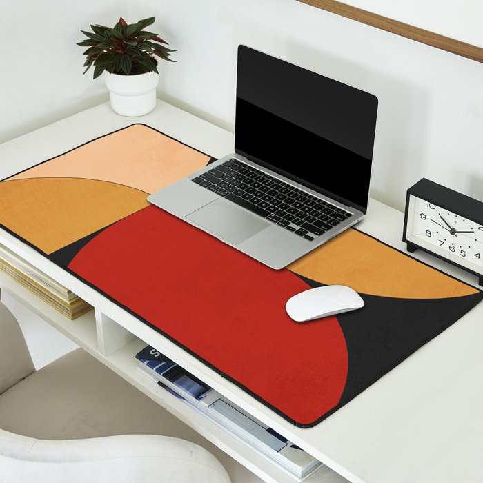 Geometric Shapes 246 Desk Mat Gallery Image 2
