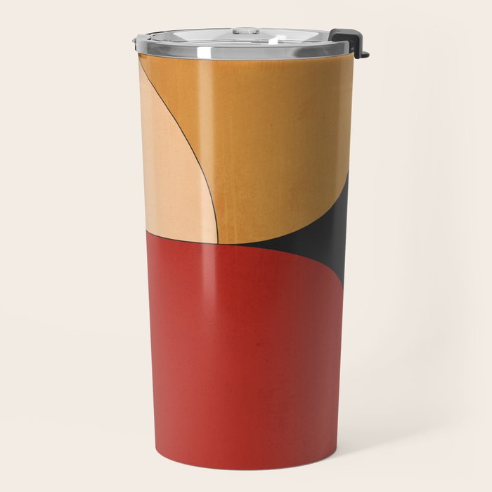 Geometric Shapes 246 Travel Mug Gallery Image 2