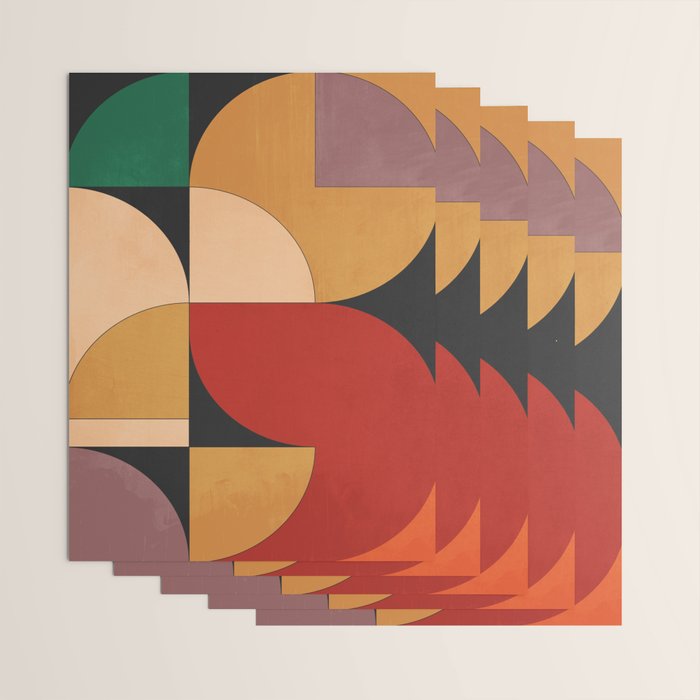 Geometric Shapes 246 Wrapping Paper Gallery Image 3