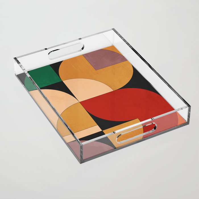 Geometric Shapes 246 Acrylic Tray Gallery Image 1