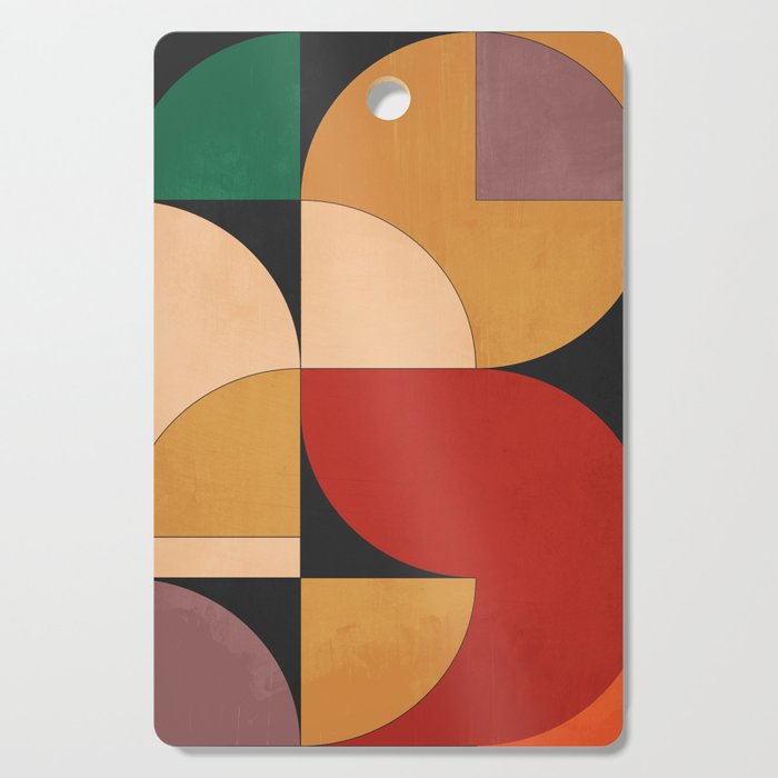 Geometric Shapes 246 Cutting Board Gallery Image 1