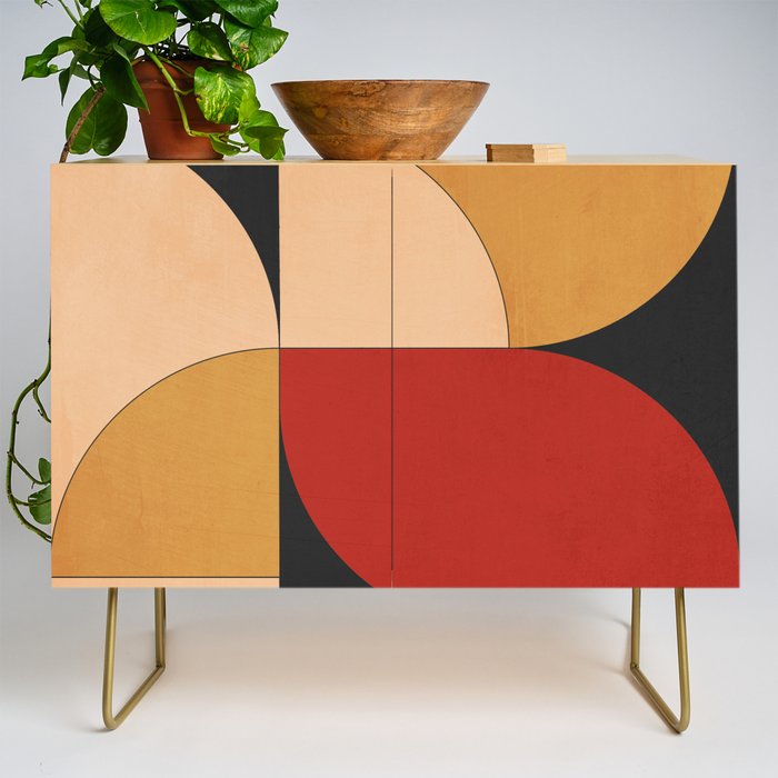 Geometric Shapes 246 Credenza Gallery Image 1