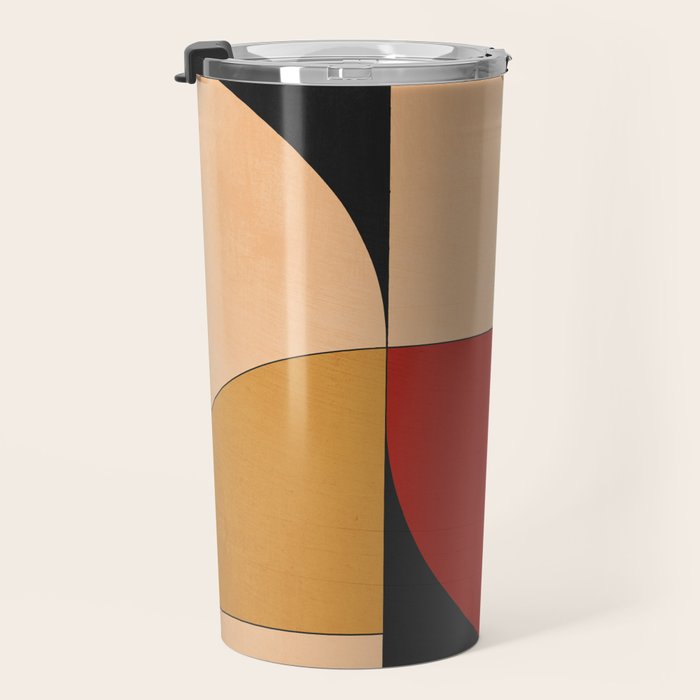 Geometric Shapes 246 Travel Mug Gallery Image 3