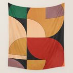 Geometric Shapes 246 Wall Tapestry Gallery Image 4