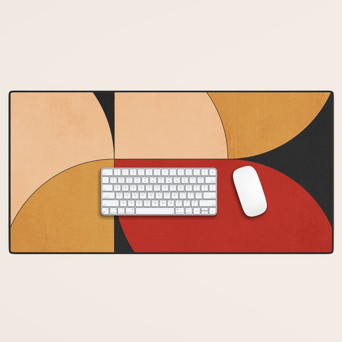 Geometric Shapes 246 Desk Mat Gallery Image 1