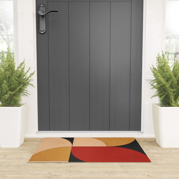 Geometric Shapes 246 Welcome Mat Gallery Image 3