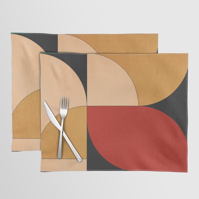 Geometric Shapes 246 Placemat Gallery Image 1