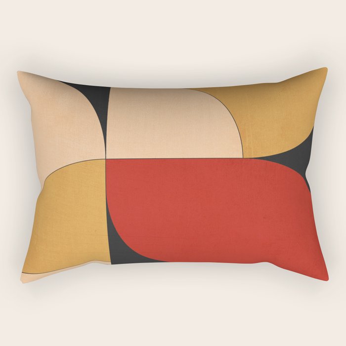 Geometric Shapes 246 Rectangular Pillow Gallery Image 2