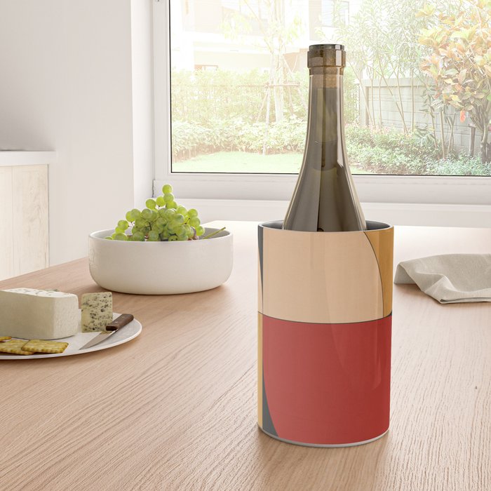 Geometric Shapes 246 Wine Chiller Gallery Image 4