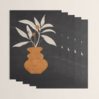 Minimal Abstract Art Vase Plant 11 Wrapping Paper Gallery Image 3