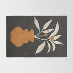 Minimal Abstract Art Vase Plant 11 Rug Gallery Image 2