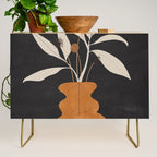 Minimal Abstract Art Vase Plant 11 Credenza Gallery Image 1