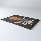 Minimal Abstract Art Vase Plant 11 Rug Gallery Image 3