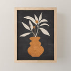 Minimal Abstract Art Vase Plant 11 Mini Art Print Gallery Image 1