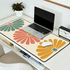 Retro Summer Daisies I Desk Mat Gallery Image 2