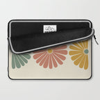 Retro Summer Daisies I Laptop Sleeve Gallery Image 2
