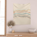 "I Hope In Hallways And Parking Lots You Can Take A Moment To Breathe, To Loosen Your Shoulders And Know It Is Okay To Not Know Everything." Wall Tapestry Gallery Image 2