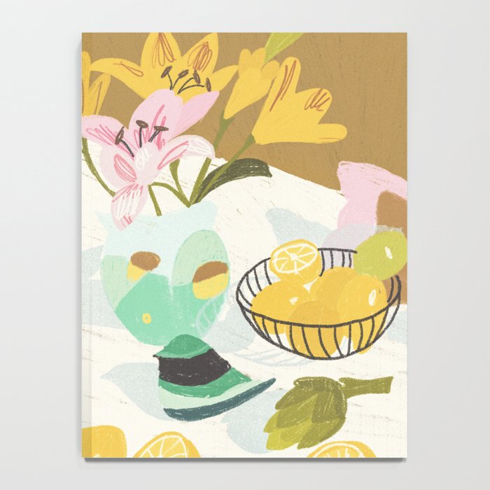 Lemons and Lilies Notebook Gallery Image 4