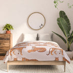 Tigers - Warm Neutral Comforter Gallery Image 3