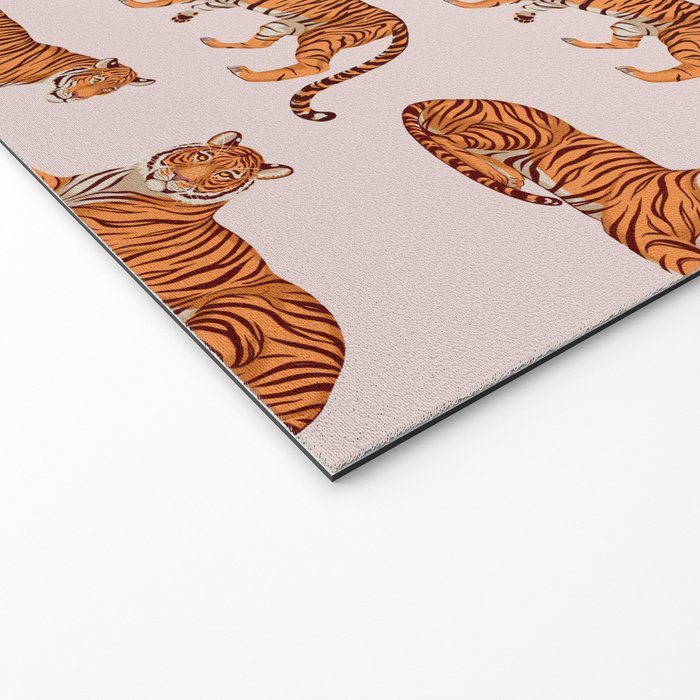 Tigers - Warm Neutral Welcome Mat Gallery Image 2
