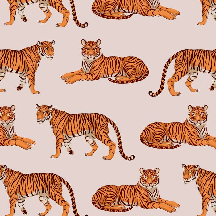 Tigers - Warm Neutral Coffee Mug Gallery Image 2