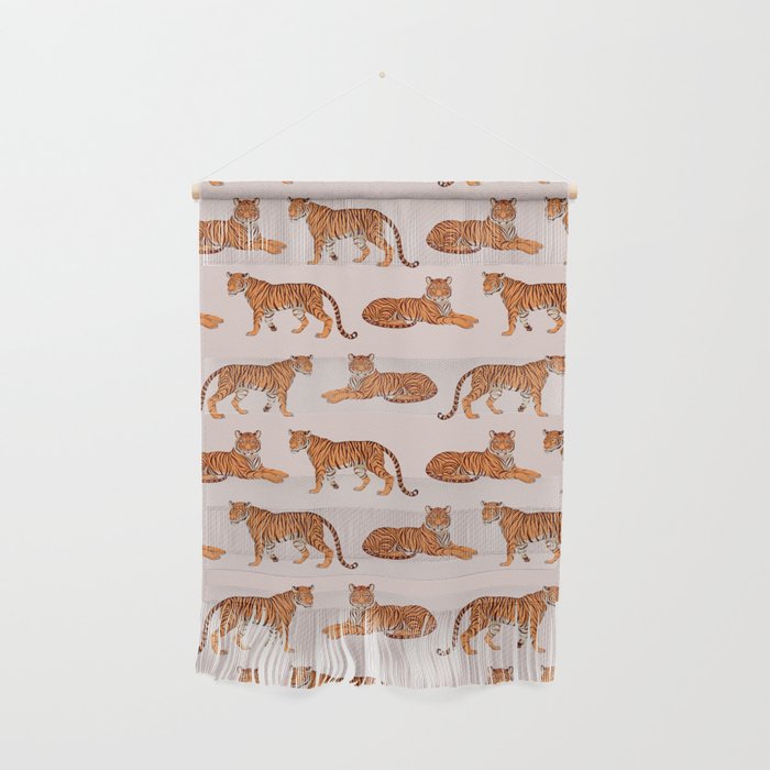 Tigers - Warm Neutral Wall Hanging Gallery Image 1
