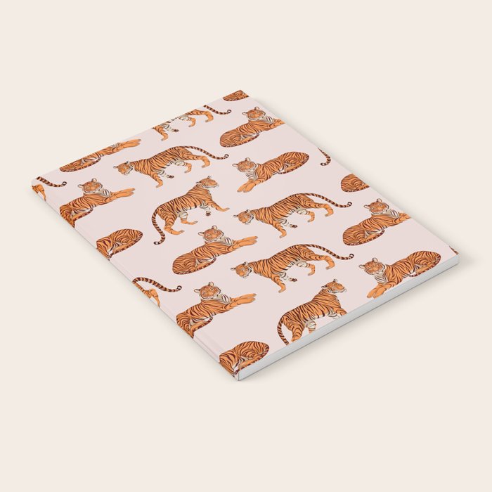 Tigers - Warm Neutral Notebook Gallery Image 2