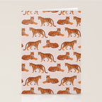 Tigers - Warm Neutral Stationery Card Gallery Image 2