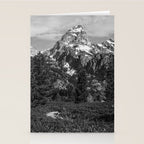 The Grand Teton in Black-and-White Stationery Card Gallery Image 2
