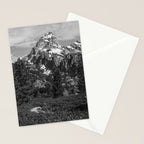 The Grand Teton in Black-and-White Stationery Card Gallery Image 2