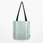 Modern Boho Serenity Stripes Soft Blue Tote Bag Gallery Image 2