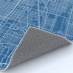 Chicago City Map of the United States - Blueprint Rug Gallery Image 4
