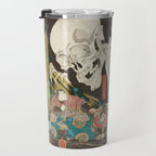 Takiyasha the Witch and the Skeleton Spectre, Utagawa Kuniyoshi, 1844 Travel Mug Gallery Image 3