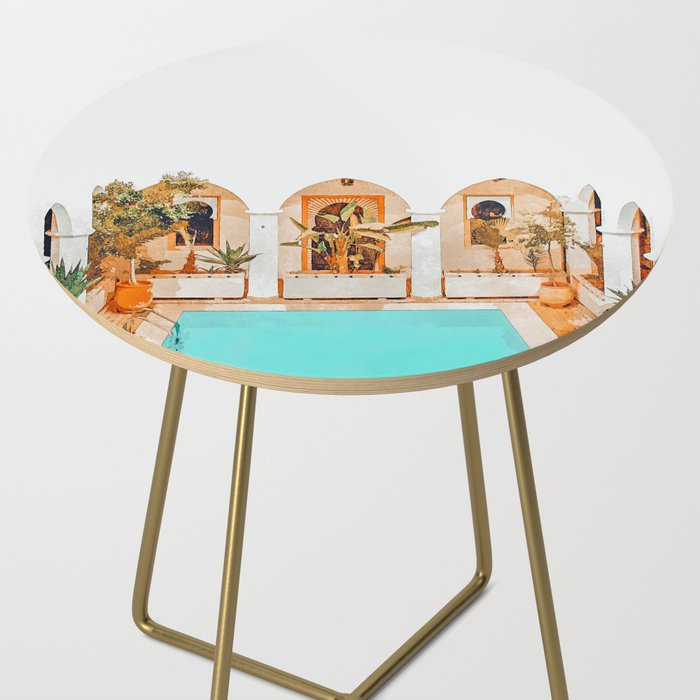 Turkish Holiday #painting #travel Side Table Gallery Image 2