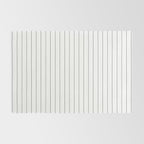 White And Black Pinstripe Line Stripe Minimalist Stripes Lines Drawing Rug Gallery Image 2