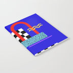 Memphis pattern 109 - 80s / 90s Retro Notebook Gallery Image 2