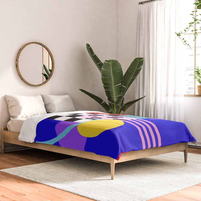 Memphis pattern 109 - 80s / 90s Retro Comforter Gallery Image 2