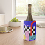 Memphis pattern 109 - 80s / 90s Retro Wine Chiller Gallery Image 4
