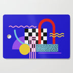 Memphis pattern 109 - 80s / 90s Retro Cutting Board Gallery Image 1