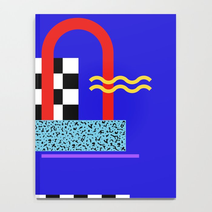 Memphis pattern 109 - 80s / 90s Retro Notebook Gallery Image 4
