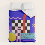 Memphis pattern 109 - 80s / 90s Retro Comforter Gallery Image 6