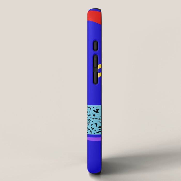 Memphis pattern 109 - 80s / 90s Retro iPhone Case Gallery Image 2